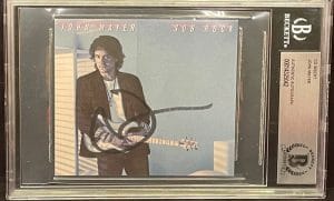 JOHN MAYER SIGNED AUTOGRAPH SOB ROCK CD COVER ART CARD INSERT SLABBED 4×3.5 BAS COLLECTIBLE MEMORABILIA
