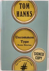 TOM HANKS SIGNED AUTOGRAPH BOOK “UNCOMMON TYPE” JSA COA COLLECTIBLE MEMORABILIA