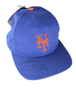 GARTH BROOKS SIGNED AUTOGRAPH NEW YORK METS BASEBALL HAT CAP – COUNTRY STAR JSA COLLECTIBLE MEMORABILIA