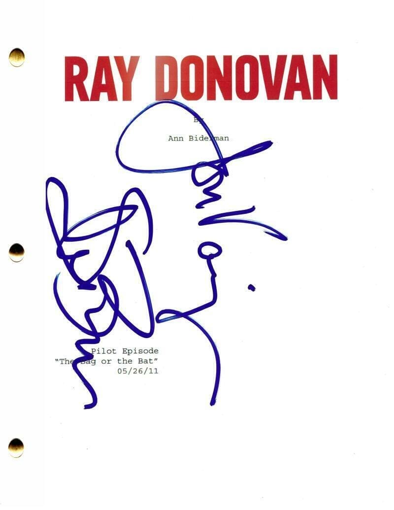 STEVEN BAUER JON VOIGHT SIGNED RAY DONOVAN PILOT SCRIPT AUTHENTIC AUTOGRAPH COA COLLECTIBLE MEMORABILIA