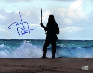 JOHNNY DEPP SIGNED 11X14 PHOTO PIRATES OF THE CARIBBEAN AUTOGRAPH BECKETT 14 COLLECTIBLE MEMORABILIA