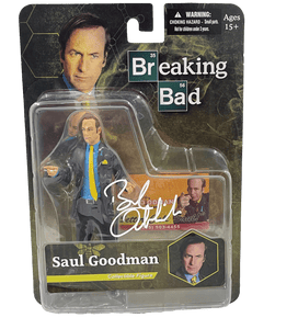 BOB ODENKIRK SIGNED ACTION FIGURE BREAKING BAD AUTHENTIC AUTOGRAPH BECKETT 3 COLLECTIBLE MEMORABILIA