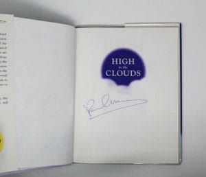 SIR PAUL MCCARTNEY SIGNED AUTOGRAPH “HIGH IN THE CLOUDS” BOOK – THE BEATLES PSA COLLECTIBLE MEMORABILIA