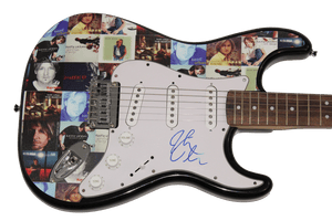 KEITH URBAN SIGNED AUTOGRAPH CUSTOM FENDER ELECTRIC GUITAR – COUNTRY W/ JSA COLLECTIBLE MEMORABILIA