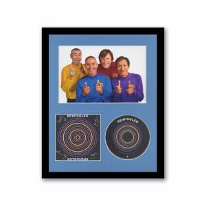 THE WIGGLES “REWIGGLED” AUTOGRAPH SIGNED CUSTOM FRAMED 11×14 CD DISPLAY ACOA COLLECTIBLE MEMORABILIA