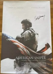 CLINT EASTWOOD SIGNED AUTOGRAPHED 27×40 AMERICAN SNIPER POSTER BECKETT CERTIFIED COLLECTIBLE MEMORABILIA