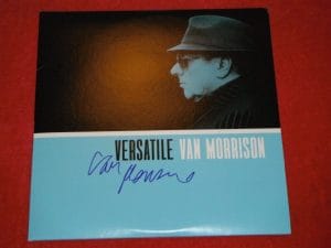 VAN MORRISON SIGNED VERSATILE VINYL ALBUM COLLECTIBLE MEMORABILIA