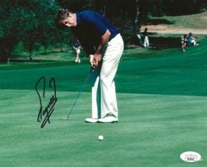 FUZZY ZOELLER MASTERS US OPEN SIGNED GOLF 8×10 PHOTO AUTOGRAPHED JSA COLLECTIBLE MEMORABILIA