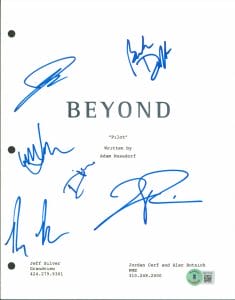 BEYOND (6) DUFFIELD, GWYN, PIERRE, WHITESELL +2 SIGNED SCRIPT COVER BAS #AB77616 COLLECTIBLE MEMORABILIA