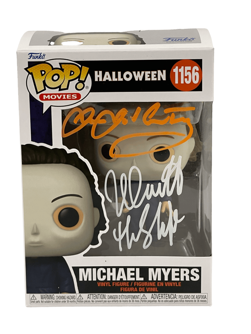 NICK CASTLE JAMES JUDE COURTNEY SIGNED HALLOWEEN MICHAEL MYERS FUNKO ...