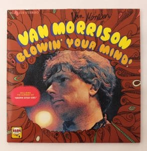 VAN MORRISON SIGNED AUTOGRAPH ALBUM VINYL RECORD – BLOWIN’ YOUR MIND! JSA COA COLLECTIBLE MEMORABILIA