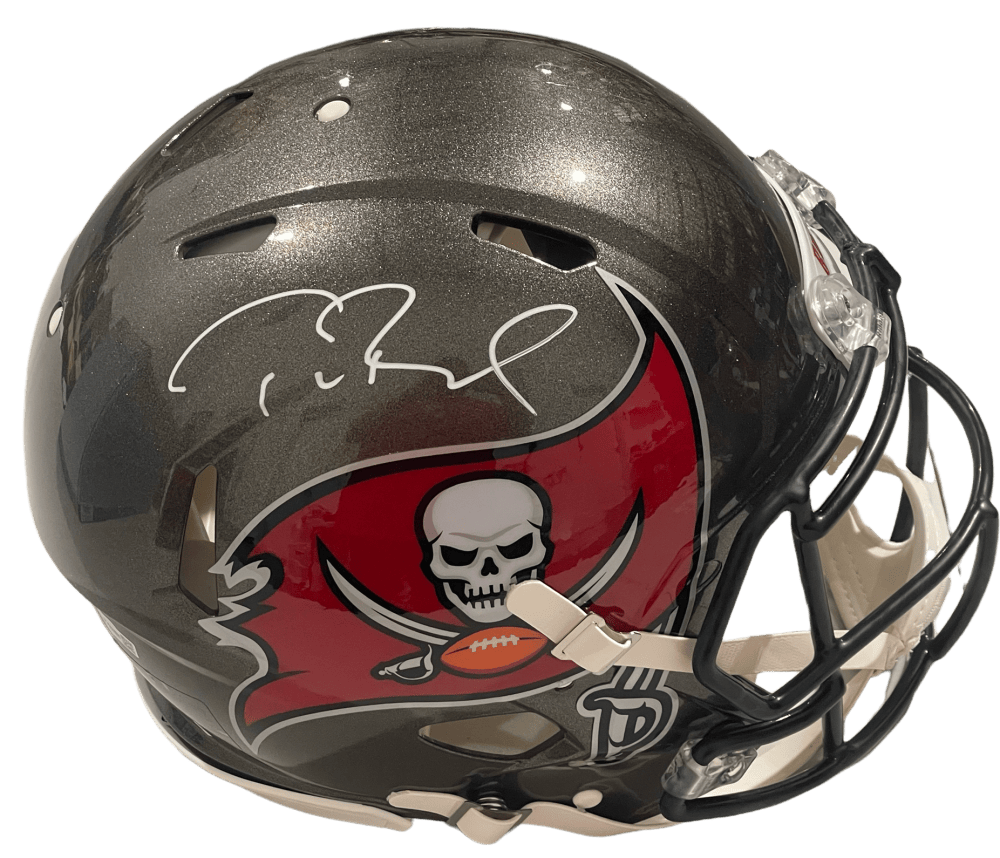 TOM BRADY SIGNED TAMPA BAY BUCCANEERS AUTOGRAPH SPEED AUTHENTIC