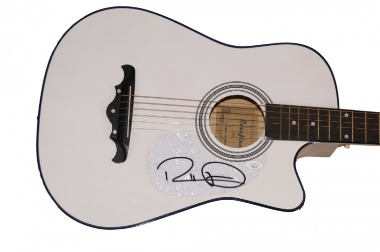RUSSELL DICKERSON SIGNED AUTOGRAPH FULL SIZE ACOUSTIC GUITAR YOURS W/ JSA COA COLLECTIBLE MEMORABILIA