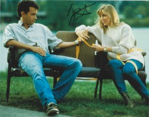 BESS ARMSTRONG SIGNED NOTHIN IN COMMON AUTOGRAPH 8×10 K9 COA JAWS 3D – TOM HANKS COLLECTIBLE MEMORABILIA