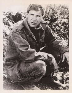 HARRISON FORD VINTAGE SIGNED FORCE 10 FROM NAVARONE STAR WARS AUTOGRAPH 8×10 K9 COLLECTIBLE MEMORABILIA