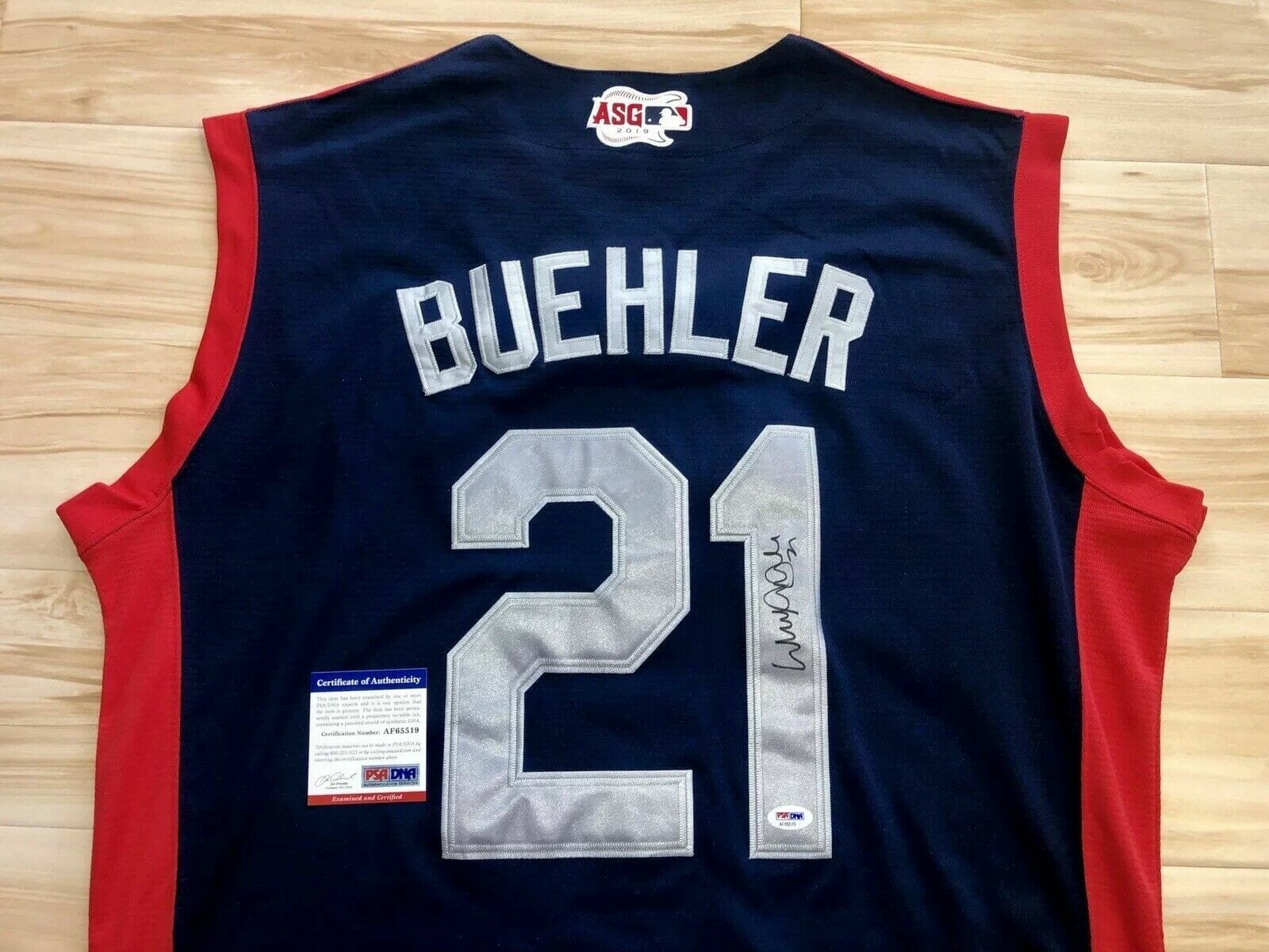 Walker Buehler Los Angeles Dodgers Autographed White Authentic Jersey