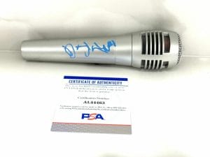 DJ KHALED HAND SIGNED MICROPHONE ANOTHER ONE DRAKE HIP HOP PSA DNA CERT #3 COLLECTIBLE MEMORABILIA