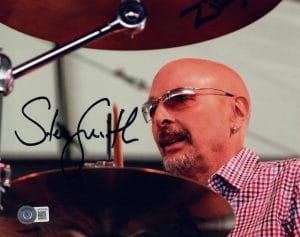STEVE SMITH SIGNED AUTOGRAPHED 8×10 PHOTO JOURNEY BAND DRUMMER BECKETT COA COLLECTIBLE MEMORABILIA