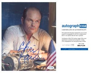 CHRIS BAUER SIGNED AUTOGRAPHED 8×10 PHOTO THE WIRE FRANK SOBOTKA ACOA COA COLLECTIBLE MEMORABILIA