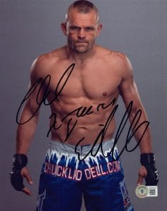 CHUCK LIDDELL SIGNED AUTOGRAPHED 8×10 PHOTO UFC MMA THE ICEMAN BECKETT COA COLLECTIBLE MEMORABILIA