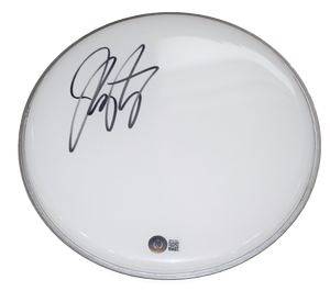 MIKE PORTNOY SIGNED 10″ DRUMHEAD AVENGED SEVENFOLD DREAM THEATER BECKETT COA R COLLECTIBLE MEMORABILIA