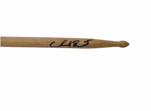CHAD SMITH SIGNED AUTOGRAPHED DRUMSTICK RED HOT CHILI PEPPERS BECKETT BAS COA COLLECTIBLE MEMORABILIA