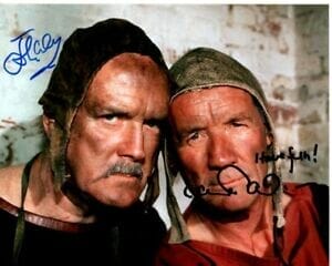JOHN CLEESE AND MICHAEL PALIN SIGNED AUTOGRAPHED 8×10 MONTY PYTHON PHOTO COLLECTIBLE MEMORABILIA