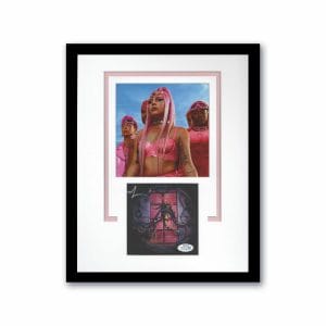 LADY GAGA “CHROMATICA” AUTOGRAPH SIGNED CUSTOM FRAMED 11×14 MATTED DISPLAY C COLLECTIBLE MEMORABILIA