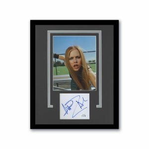 AVRIL LAVIGNE “SK8ER GIRL” AUTOGRAPH SIGNED CUSTOM FRAMED 11×14 DISPLAY B ACOA COLLECTIBLE MEMORABILIA
