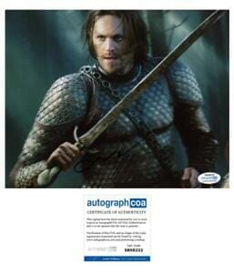 CHARLIE VICKERS “LORD OF THE RINGS: RINGS OF POWER” SIGNED HALBRAND 8×10 PHOTO E COLLECTIBLE MEMORABILIA