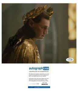 BENJAMIN WALKER “LORD OF THE RINGS: THE RINGS OF POWER” SIGNED 8×10 PHOTO J ACOA COLLECTIBLE MEMORABILIA