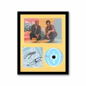 TWENTY ONE PILOTS ‘SCALED AND ICY’ AUTOGRAPH SIGNED CUSTOM FRAMED 11×14 DISPLAY COLLECTIBLE MEMORABILIA