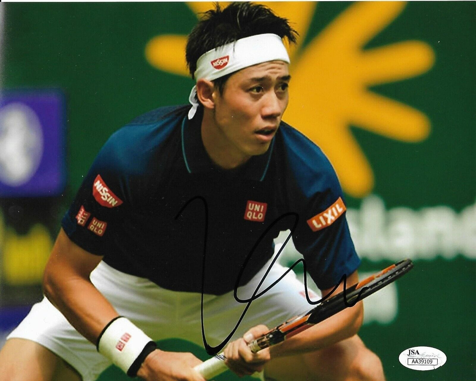 KEI NISHIKORI SIGNED AUTOGRAPHED 8X10 PHOTO TENNIS WIMBLEDON FRENCH US JSA COLLECTIBLE MEMORABILIA