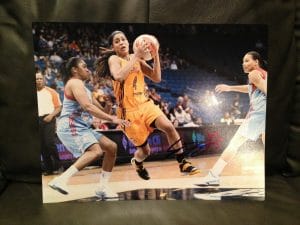 SKYLAR DIGGINS SIGNED AUTO 11X14 PHOTO NOTRE DAME SHOCK WNBA COA 2 COLLECTIBLE MEMORABILIA