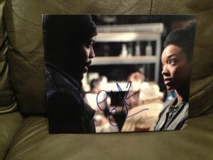 CHAD COLEMAN SIGNED AUTO 8X10 PHOTO THE WALKING DEAD AMC TYREESE COA WOW 1 COLLECTIBLE MEMORABILIA