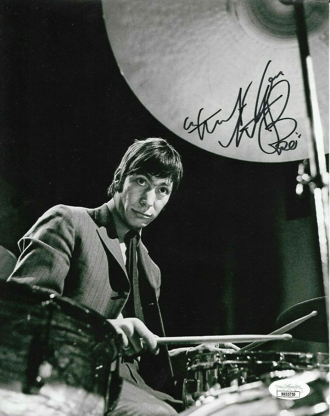 CHARLIE WATTS SIGNED AUTOGRAPHED ROLLING STONES 8×10 PHOTO DRUMMER PSA/DNA A COLLECTIBLE MEMORABILIA