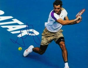 TAYLOR FRITZ SIGNED AUTOGRAPHED 8X10 PHOTO TENNIS WIMBLEDON US OPEN FRENCH COA B COLLECTIBLE MEMORABILIA