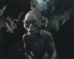 ANDY SERKIS SIGNED AUTOGRAPH 8X10 PHOTO – GOLLUM LORD OF THE RINGS THE HOBBIT COLLECTIBLE MEMORABILIA