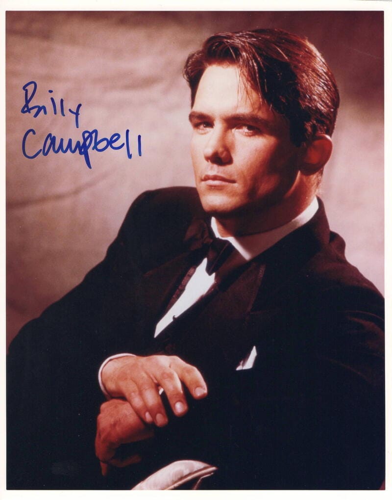 BILLY CAMPBELL SIGNED AUTOGRAPH 8X10 PHOTO - LUKE FULLER DYNASTY, FULL ...