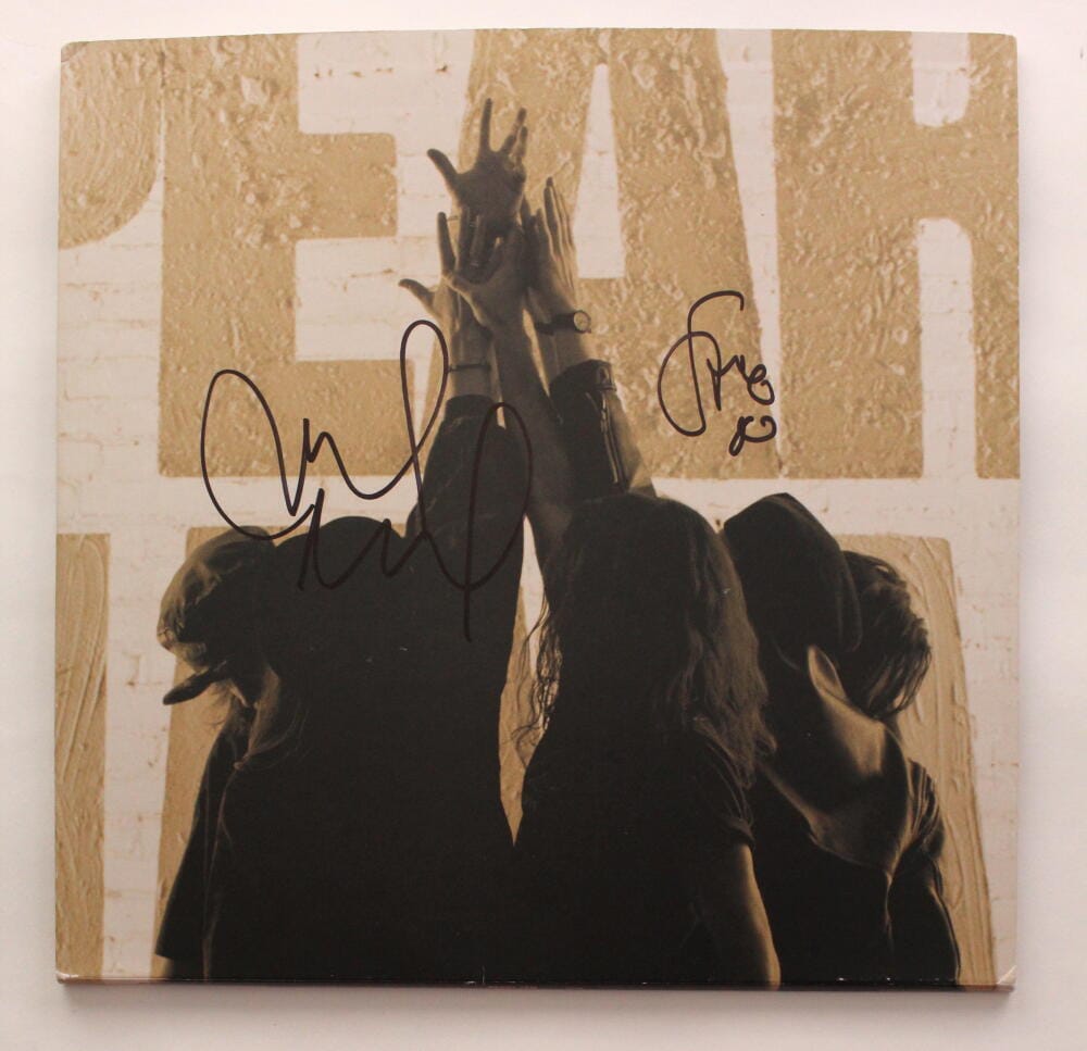MIKE MCCREADY & STONE GOSSARD SIGNED AUTOGRAPH ALBUM RECORD PEARL JAM W/ BECKETT COLLECTIBLE MEMORABILIA
