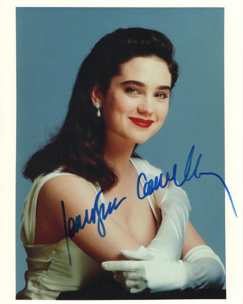 JENNIFER CONNOLLY SIGNED AUTOGRAPH 8X10 PHOTO - TOP GUN STAR FULL ...