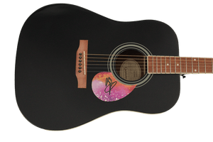 JIMMY PAGE SIGNED AUTOGRAPH GIBSON EPIPHONE ACOUSTIC GUITAR – LED ZEPPELIN JSA COLLECTIBLE MEMORABILIA