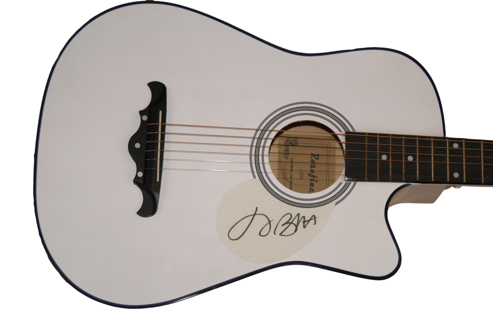 JIMMY BUFFETT SIGNED AUTOGRAPH ACOUSTIC GUITAR OFF TO SEE THE LIZARD W ...