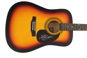 KENNY CHESNEY SIGNED AUTOGRAPH FULL SIZE ACOUSTIC GUITAR – COUNTRY STAR JSA COA COLLECTIBLE MEMORABILIA