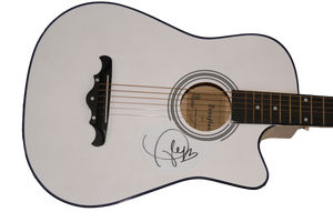 TAYLOR SWIFT SIGNED AUTOGRAPH FULL SIZE ACOUSTIC GUITAR – 1989 RED LOVER JSA COA COLLECTIBLE MEMORABILIA
