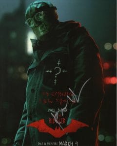 PAUL DANO SIGNED AUTOGRAPH 8X10 PHOTO – THE BATMAN RIDDLER THERE WILL BE BLOOD COLLECTIBLE MEMORABILIA