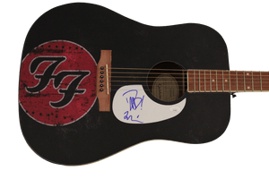 DAVE GROHL TAYLOR HAWKINS SIGNED AUTOGRAPH CUSTOM GUITAR FOO FIGHTERS – JSA 1/1 COLLECTIBLE MEMORABILIA