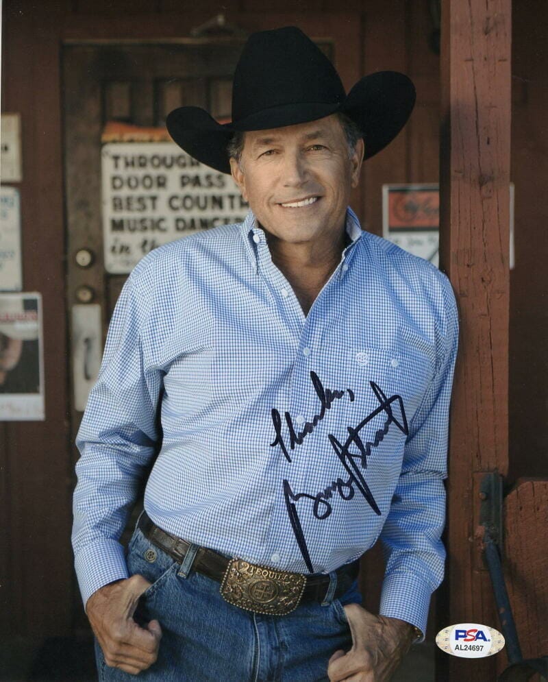 GEORGE STRAIT SIGNED AUTOGRAPH 8x10 PHOTO - THE KING OF COUNTRY! RARE ...