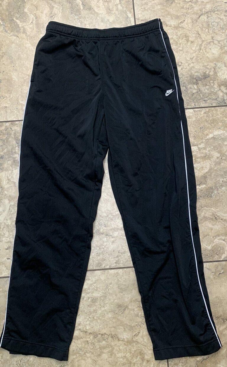 Nike Running Pants Rn 56323 Ca 05553 Black XL Wide Leg | Autographia