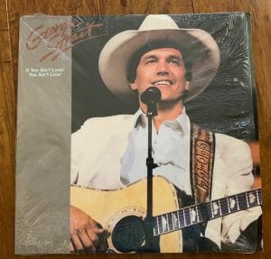 GEORGE STRAIT – IF YOU AIN’T LOVIN’ (YOU AIN’T LIVIN’) LP – VG+/EX BMG IN SHRINK COLLECTIBLE MEMORABILIA